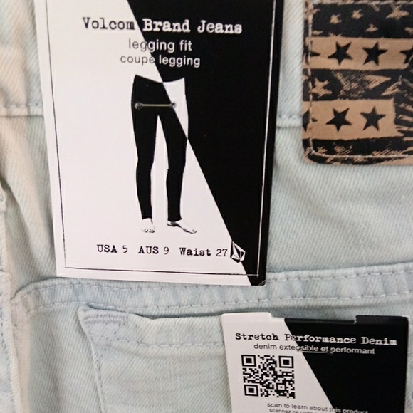 Volcom legging fit Jeans - Picture 7 of 8
